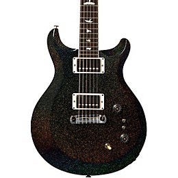 PRS S2 Mira 594 Electric Guitar Black Rainbow Holoflake