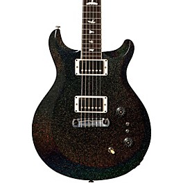 PRS S2 Mira 594 Electric Guitar Black Rainbow Holoflake