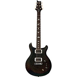 PRS S2 Mira 594 Electric Guitar Black Rainbow Holoflake