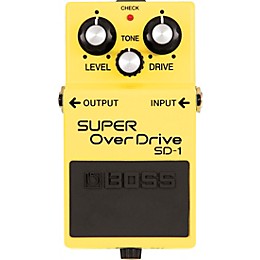 BOSS SD-1 Super Overdrive Pedal Color Kit With Cable - Yellow
