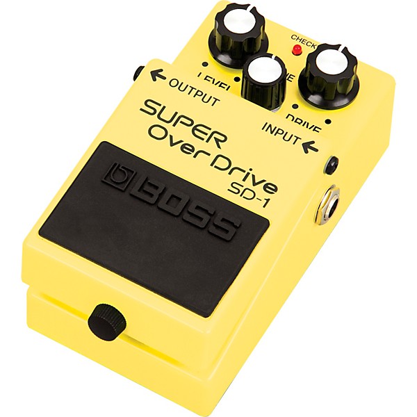 BOSS SD-1 Super Overdrive Pedal Color Kit With Cable - Yellow