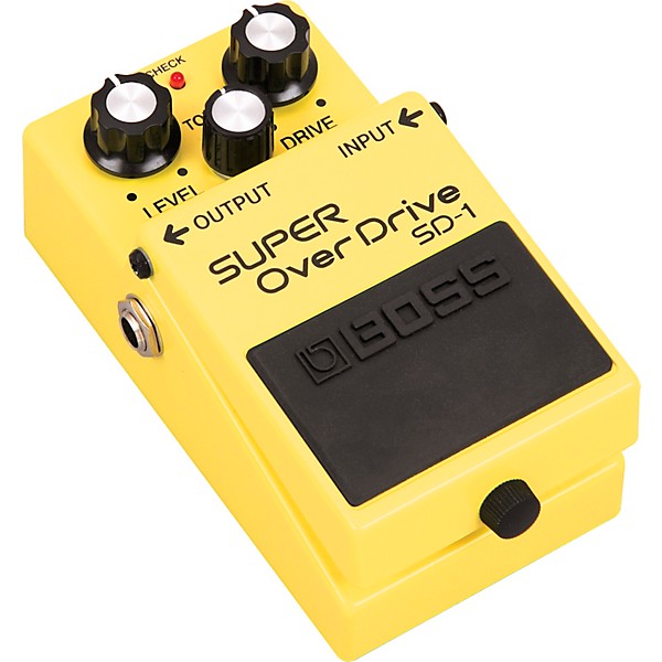 BOSS SD-1 Super Overdrive Pedal Color Kit With Cable - Yellow