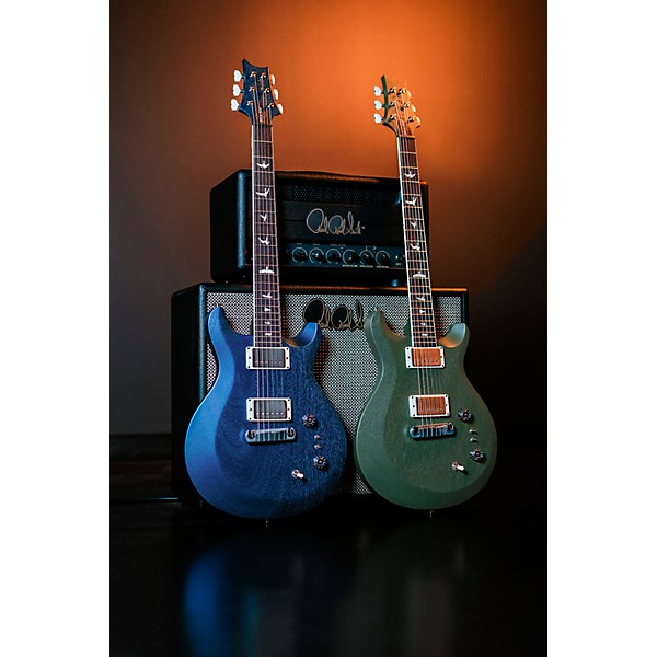 PRS S2 Mira 594 Satin Electric Guitar Metallic Midnight