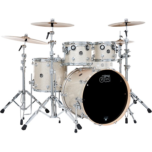 DW Performance Series 4-Piece Shell Pack - Broken Glass Finish Ply