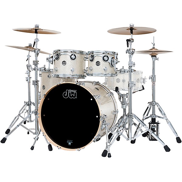 DW Performance Series 4-Piece Shell Pack - Broken Glass Finish Ply