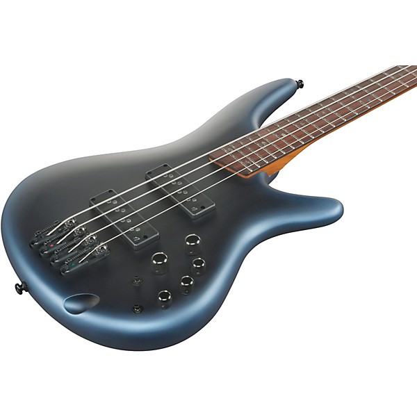 Ibanez SR500N Electric Bass Guitar - Midnight Arctic Ocean Matte