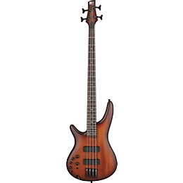 Ibanez SR500AL Left-Handed Electric Bass Guitar - Mahogany Brown Burst Low Gloss