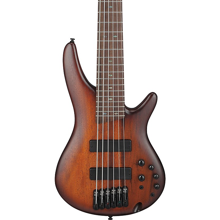 Ibanez BTB746 6-String Electric Bass Guitar - Low Gloss Natural