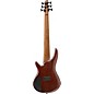 Ibanez SR506A 6-String Electric Bass Guitar - Mahogany Brown Burst Low Gloss