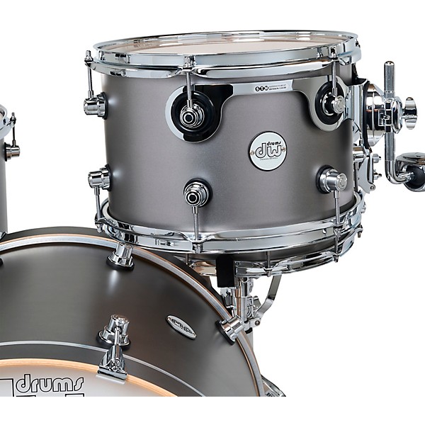 DW Design Series 3-Piece Shell Pack - Titanium Satin Lacquer