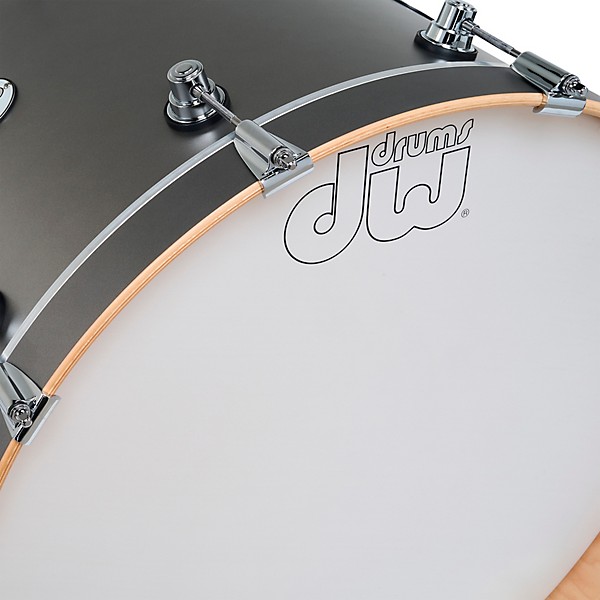 DW Design Series 3-Piece Shell Pack - Titanium Satin Lacquer