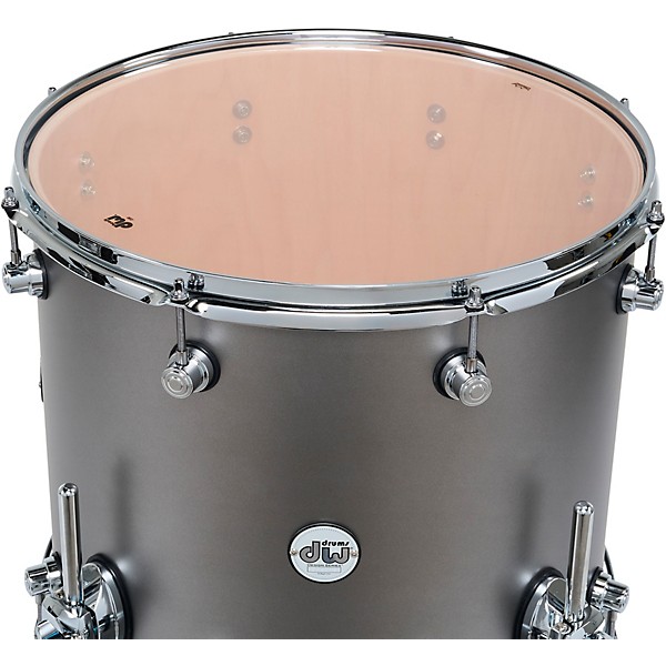 DW Design Series 3-Piece Shell Pack - Titanium Satin Lacquer