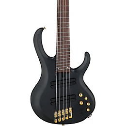 Ibanez Bass Workshop BTB605LM 5-String Electric Bass Guitar - Black Flat