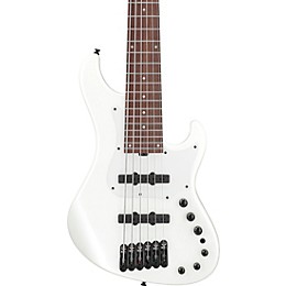 Ibanez MDM1006 6-String Electric Bass Guitar - Pearl White
