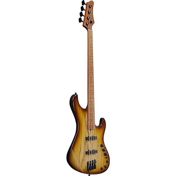 Ibanez MDM1300 Electric Bass Guitar - Natural Stained Amber Burst