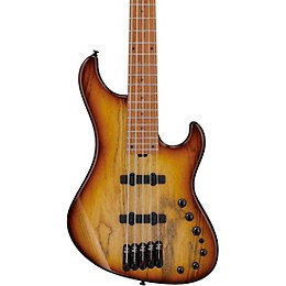 Ibanez MDM1305 5-String Electric Bass Guitar - Natural Stained Amber Burst