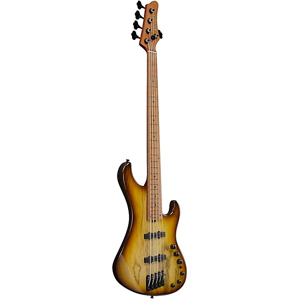 Ibanez MDM1305 5-String Electric Bass Guitar - Natural Stained Amber Burst