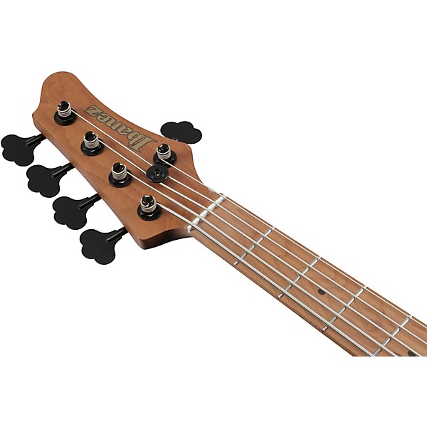 Ibanez MDM1305 5-String Electric Bass Guitar - Natural Stained Amber Burst