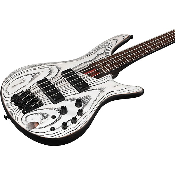 Ibanez Premium SR1320SB Electric Bass Guitar - Icebreaker Wave Flat
