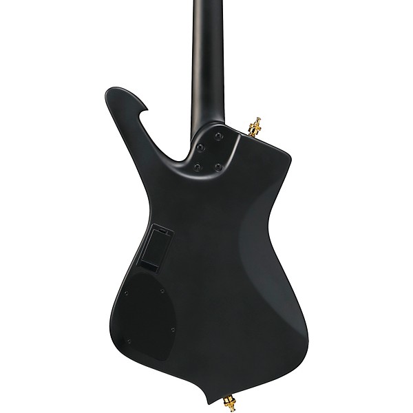 Ibanez Iceman ICB620 Electric Bass Guitar - Black Flat