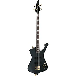 Ibanez Iceman ICB620 Electric Bass Guitar - Black Flat
