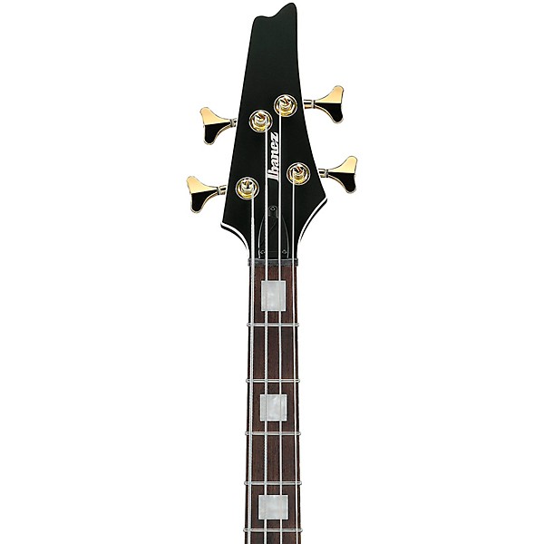 Ibanez Iceman ICB620 Electric Bass Guitar - Black Flat