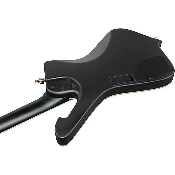 Ibanez Iceman ICB620 Electric Bass Guitar - Black Flat