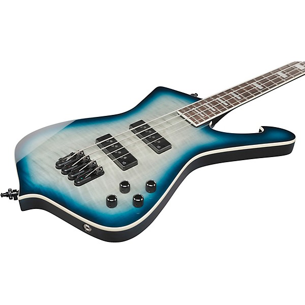 Ibanez Iceman ICB720FM Electric Bass Guitar - Cosmic Blue Starburst