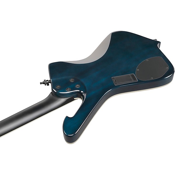 Ibanez Iceman ICB720FM Electric Bass Guitar - Cosmic Blue Starburst