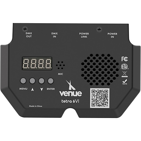 Venue Tetra Control 2 Intuitive DMX Controller with Venuelink ML-TAXP4 Dongle and Four Tetra 6 VI Wash Light