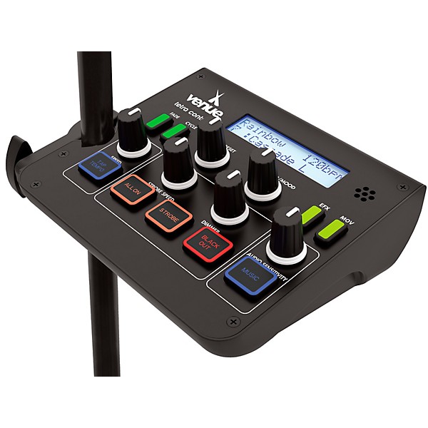 Venue Tetra Control 2 Intuitive DMX Controller with Venuelink ML-TAXP4 Dongle and Two Tetra 6 VI Wash Light