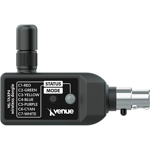 Venue Tetra Control 2 Intuitive DMX Controller with Venuelink ML-TAXP4 Dongle and Four Tetra Bar VI Strip Light