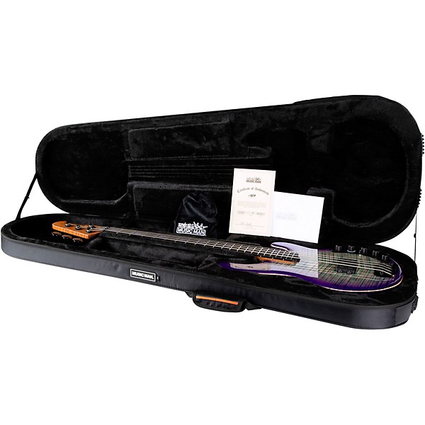 Ernie Ball Music Man BFR DarkRay 4 Electric Bass Guitar Grapes of Wrath