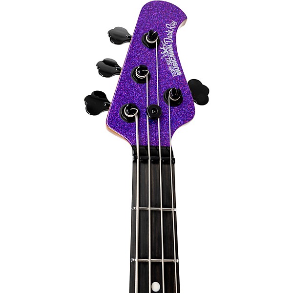 Ernie Ball Music Man DarkRay 4 Electric Bass Guitar Plasma Purple