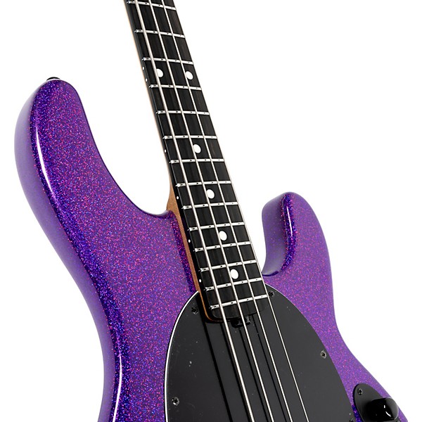 Ernie Ball Music Man DarkRay 4 Electric Bass Guitar Plasma Purple
