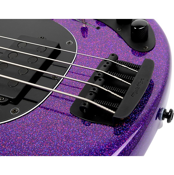 Ernie Ball Music Man DarkRay 4 Electric Bass Guitar Plasma Purple