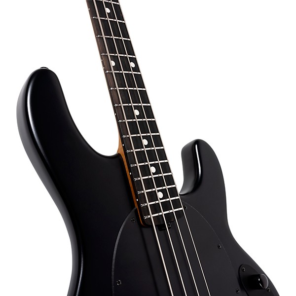 Ernie Ball Music Man DarkRay 4 Electric Bass Guitar Stealth Black