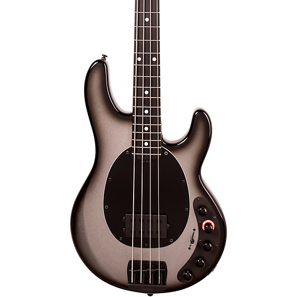 Ernie Ball Music Man DarkRay 4 Electric Bass Guitar Silverburst