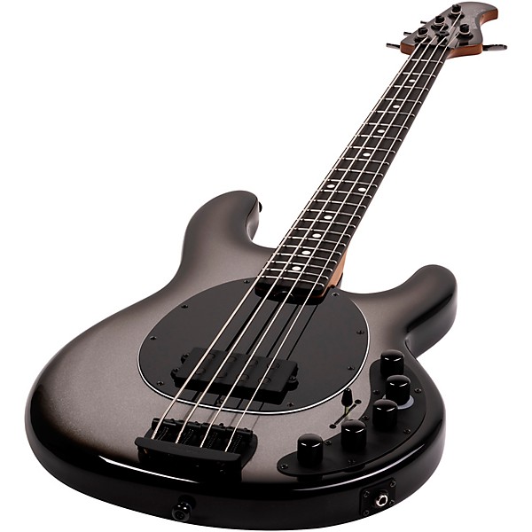 Ernie Ball Music Man DarkRay 4 Electric Bass Guitar Silverburst