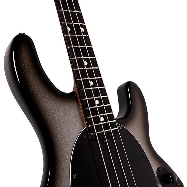 Ernie Ball Music Man DarkRay 4 Electric Bass Guitar Silverburst
