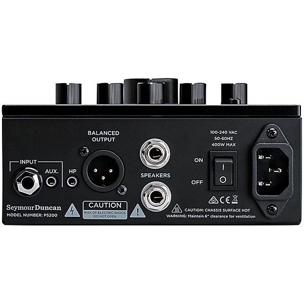 Seymour Duncan PowerStage 200 200W Power Amplifier Black