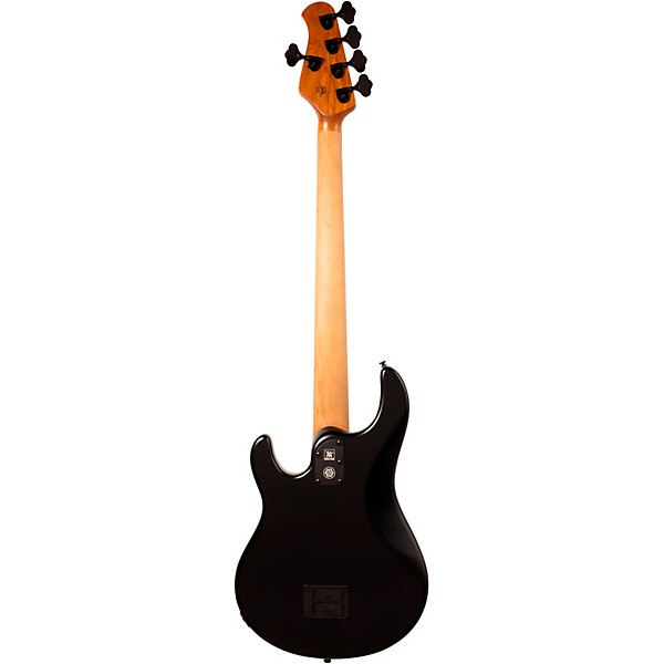 Ernie Ball Music Man DarkRay 5 5-String Electric Bass Guitar Stealth Black