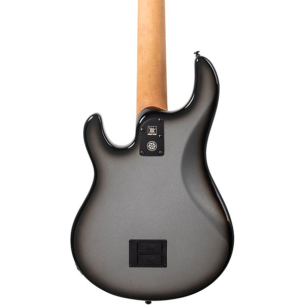 Ernie Ball Music Man DarkRay 5 5-String Electric Bass Guitar Silverburst