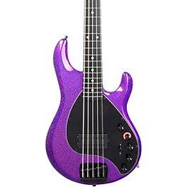 Ernie Ball Music Man DarkRay 5 5-String Electric Bass Guitar Plasma Purple