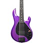 Ernie Ball Music Man DarkRay 5 5-String Electric Bass Guitar Plasma Purple thumbnail