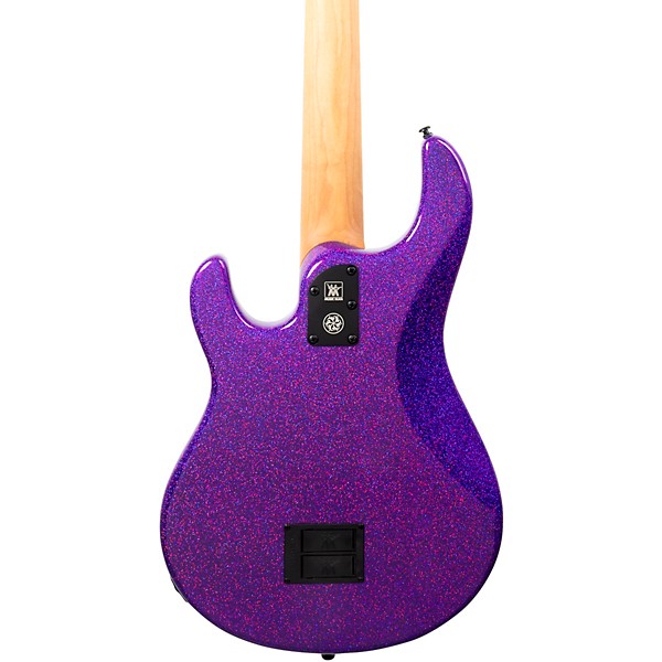 Ernie Ball Music Man DarkRay 5 5-String Electric Bass Guitar Plasma Purple