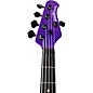 Ernie Ball Music Man DarkRay 5 5-String Electric Bass Guitar Plasma Purple