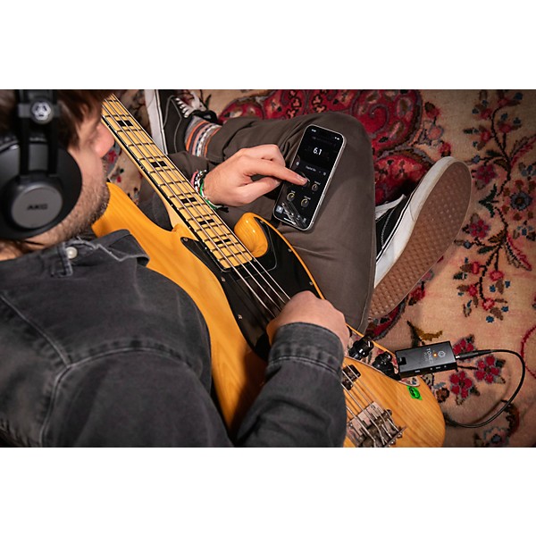 Open Box IK Multimedia ToneX Plug Tone Modeling Headphone Guitar Amplifier - Level 1 Black