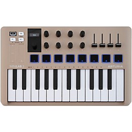 Arturia MiniLab 3 Hybrid Keyboard Controller Champagne