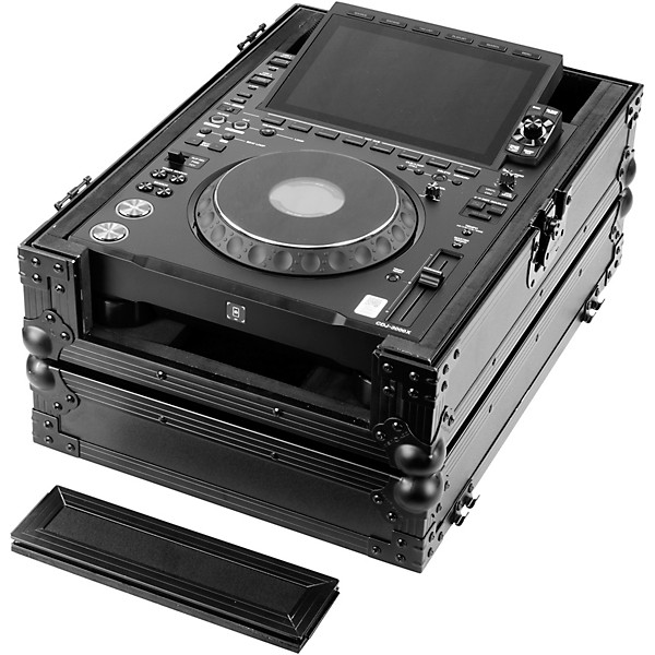 Odyssey Black Label Flight Case for AlphaTheta CDJ-3000X Black